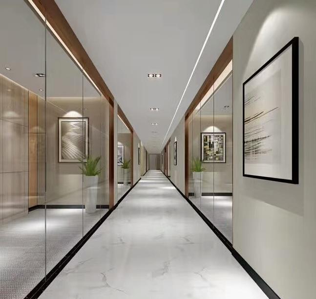 辦公樓裝修使用玻璃隔斷效果如何？