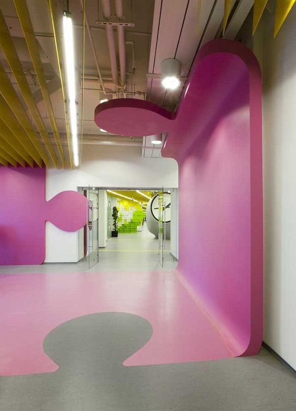辦公室也能軟妹風！粉色少女系辦公室設計案例