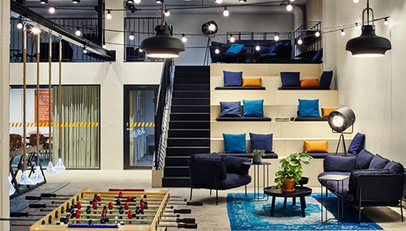 能讓員工不賴(lài)床的辦公室長(zhǎng)這樣 還是你們大愛(ài)的北歐風(fēng)