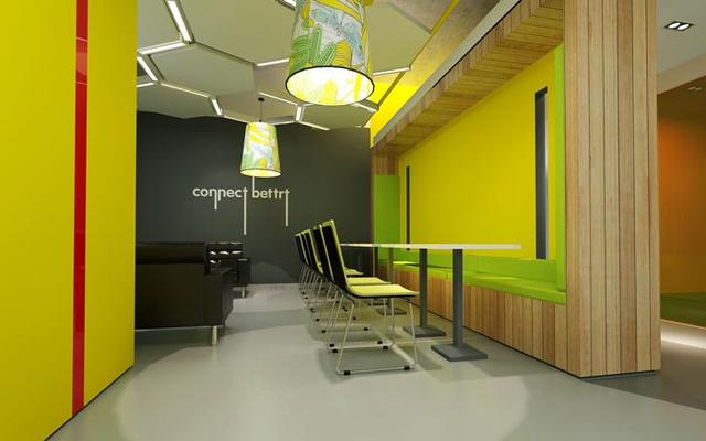 軟件運(yùn)營公司辦公室裝修設(shè)計案例效果圖