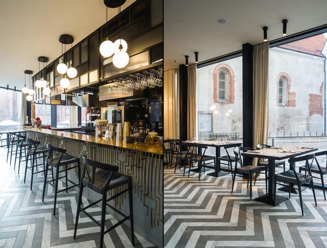 商業(yè)空間:里加老縣城現(xiàn)代風(fēng)格餐廳設(shè)計