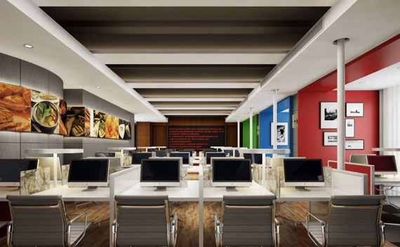 現(xiàn)代簡約辦公室裝修設(shè)計(jì)，創(chuàng)意提升企業(yè)形象