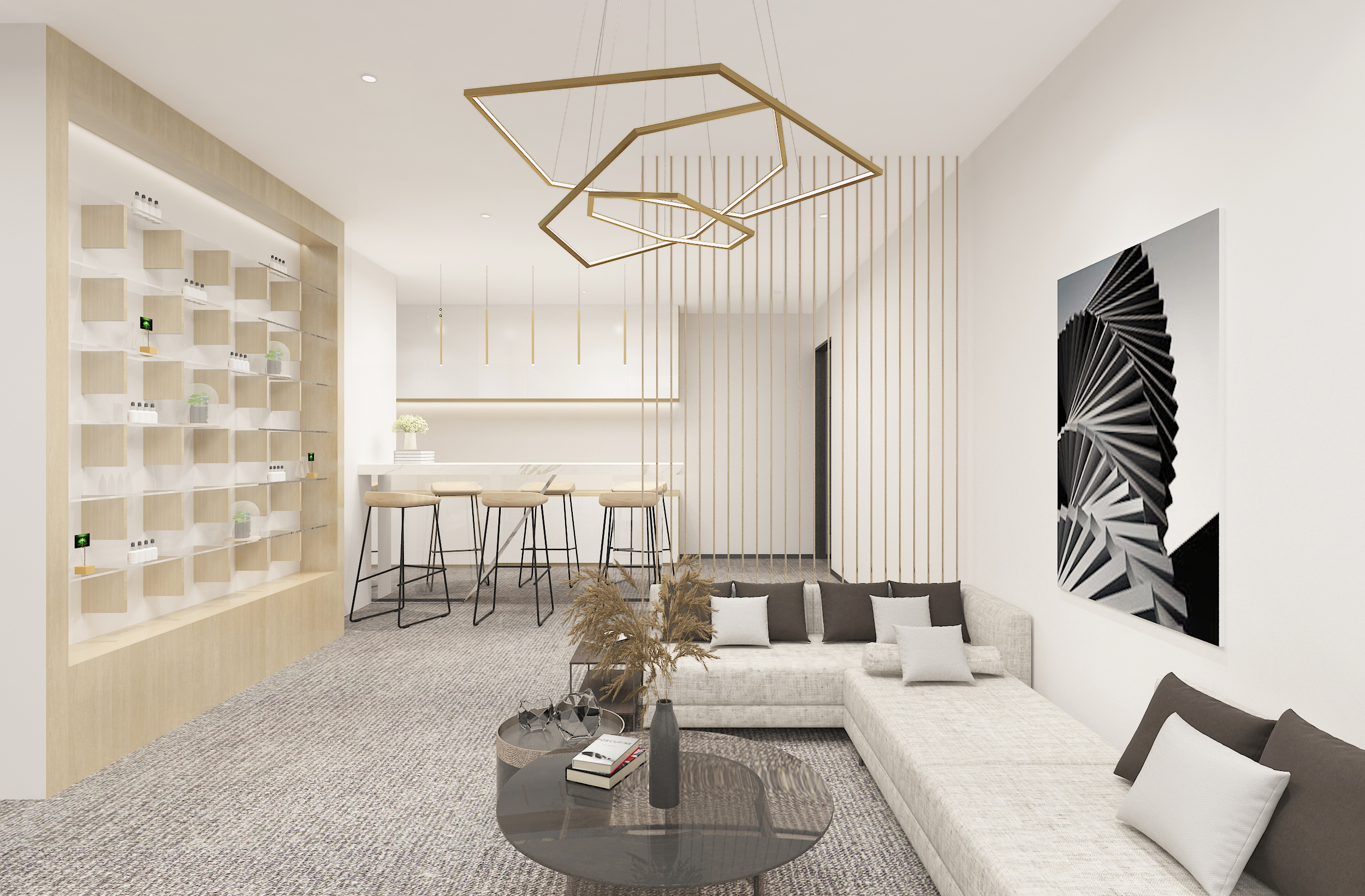 辦公室接待室裝修時我們做到這5點，簽單不愁