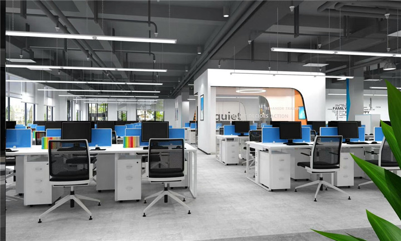 工業(yè)風辦公室裝修風格，視覺沖擊強，實力搶鏡！